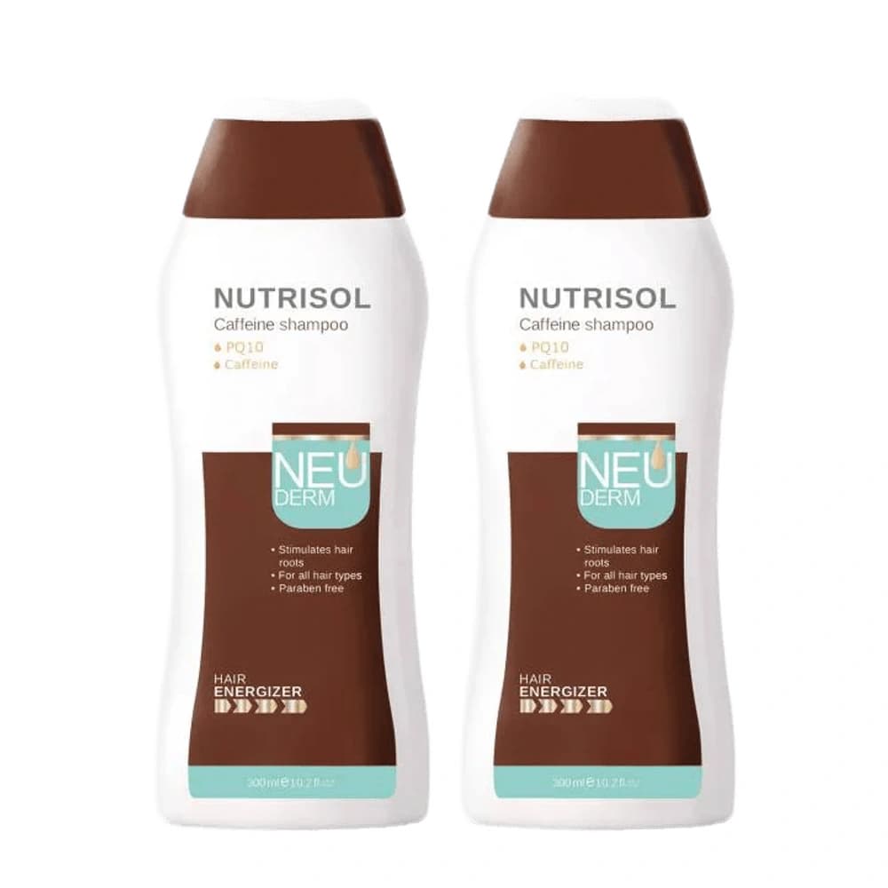 شامپو کراتینه فاقد سولفات نئودرم مدل Nutrisol حجم 300 میلی‌ لیتر