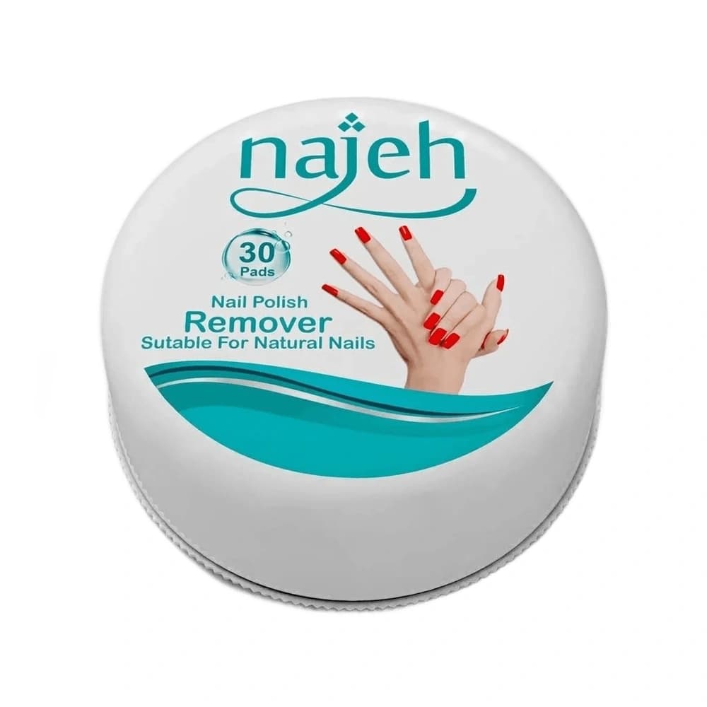 پد لاک پاک کن ناژه (Najeh) بسته 30 عددی