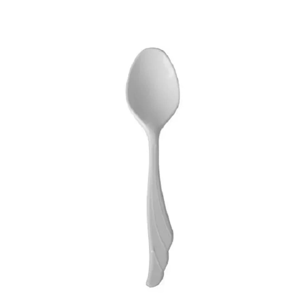 قاشق یکبار مصرف کوشا کد M0101 بسته 24 عددی بی رنگ شفاف