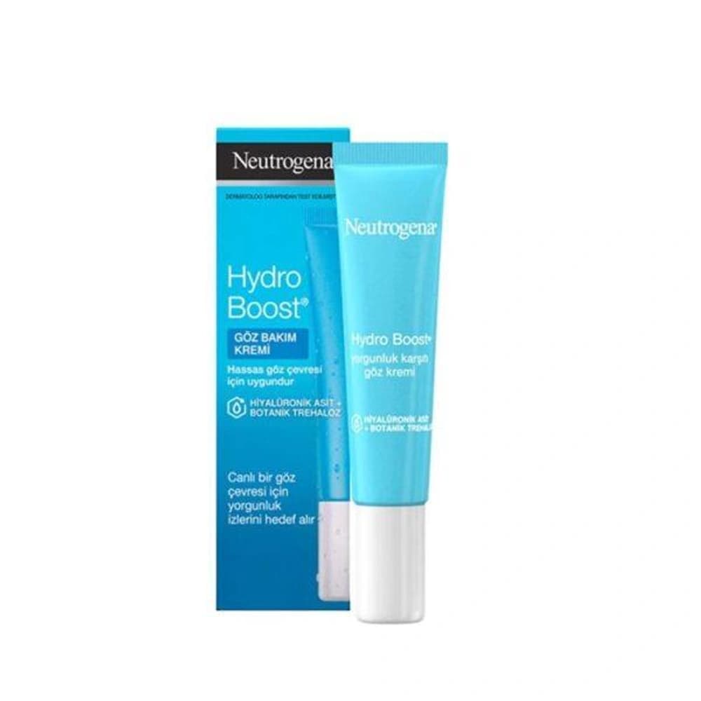 ژل کرم دور چشم هیدرو بوست نوتروژینا (Neutrogena) مدل Hydro boost anti fatigue eye cream حجم 15 میلی لیتر